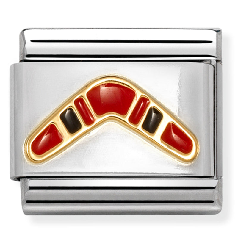 Sports - Boomerang Gold Charm