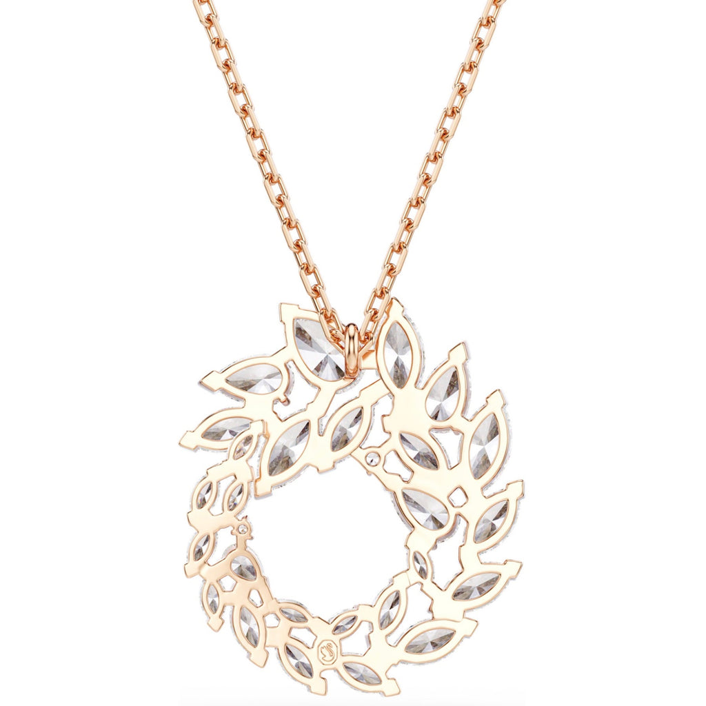 Mesmera: White Marquise Cut Crystal Pendant - 2 Colours