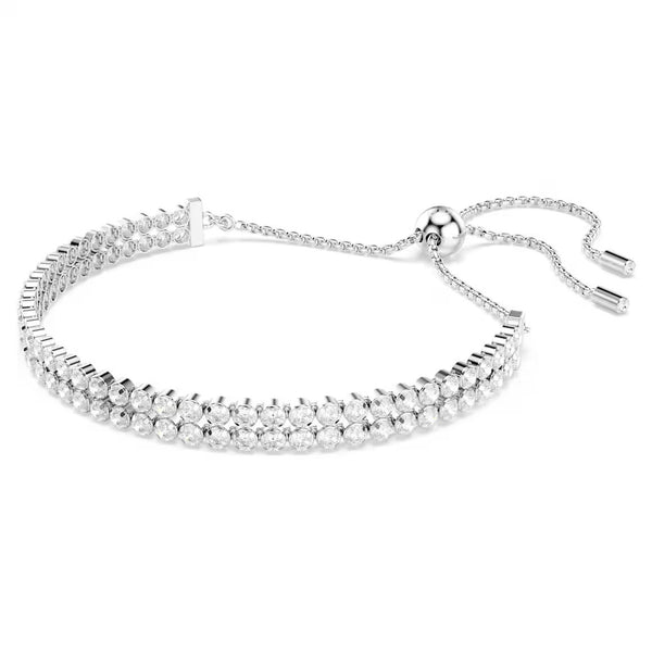 Matrix Round Cut Double Tennis Bracelet