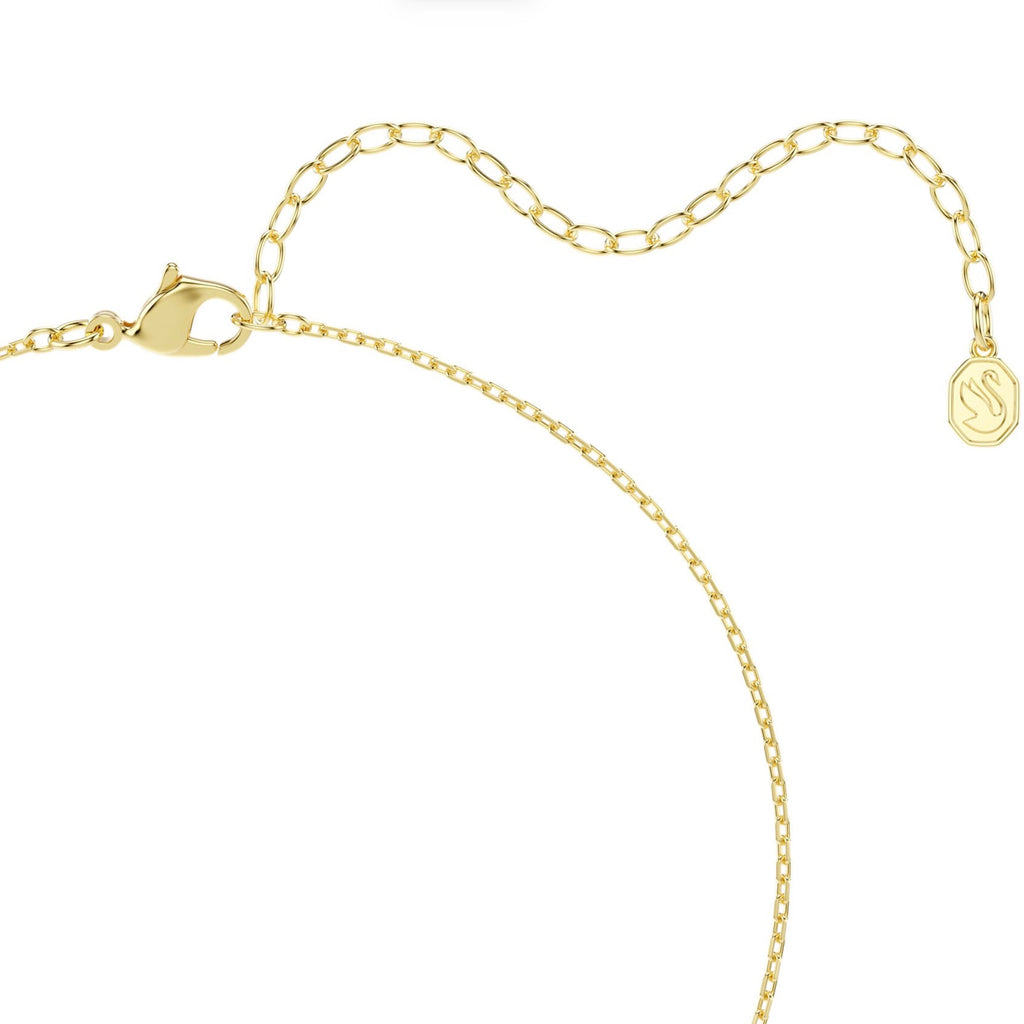 Una Angelic: White Cushion Cut Crystals Pendant - 2 Colours