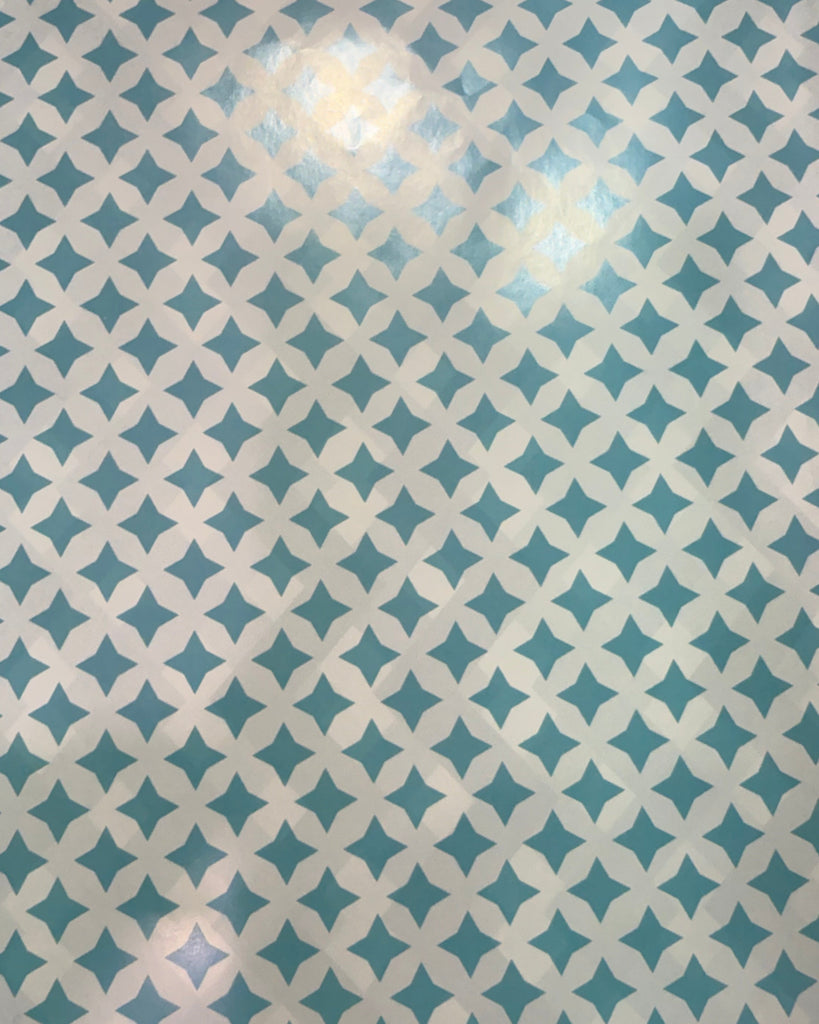 Gift Wrapping - Blue Stars