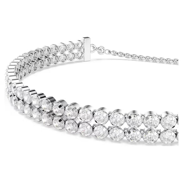 Matrix Round Cut Double Tennis Bracelet