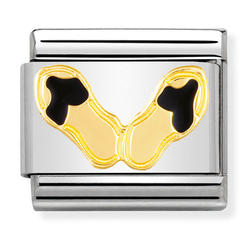 Symbols - Sandals Gold Charm