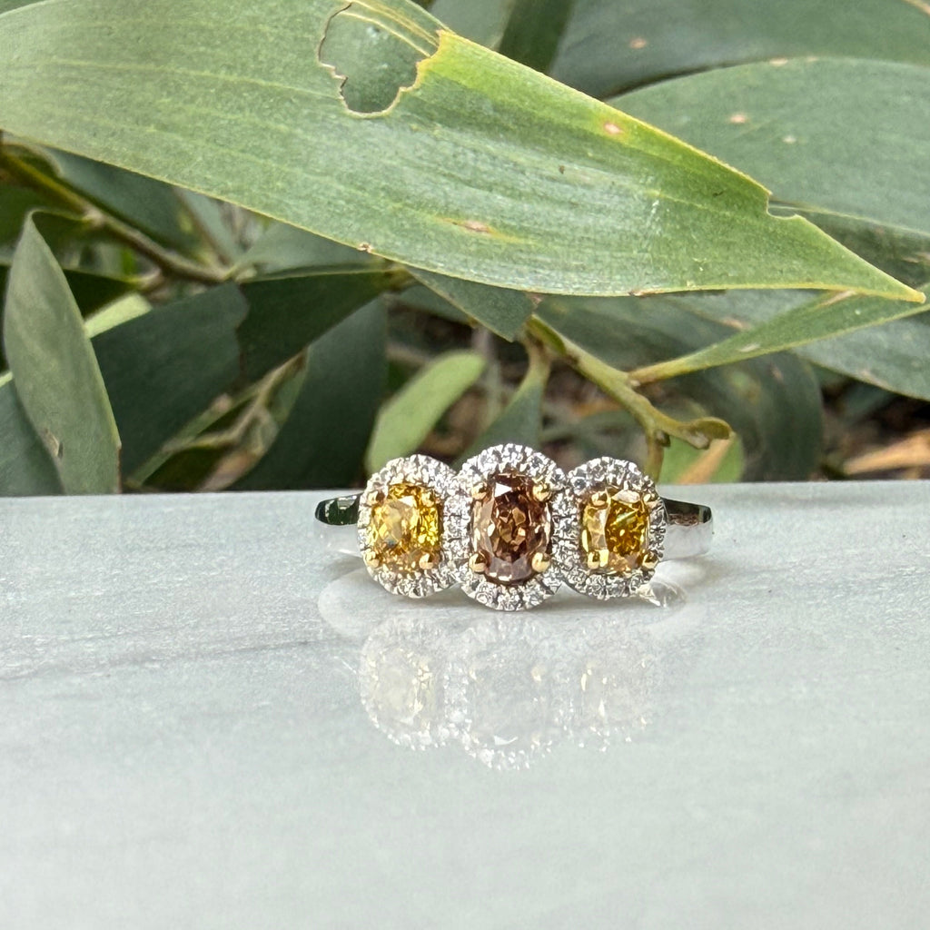 Marigold Yellow Diamond Ring