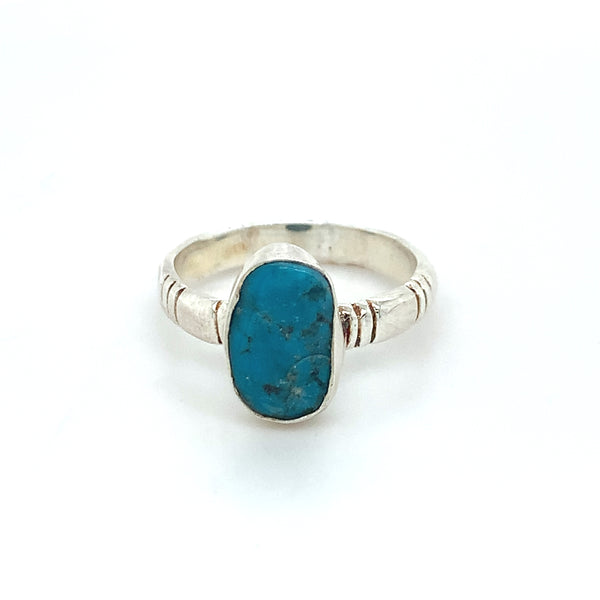 Semi-Precious Turquoise Silver