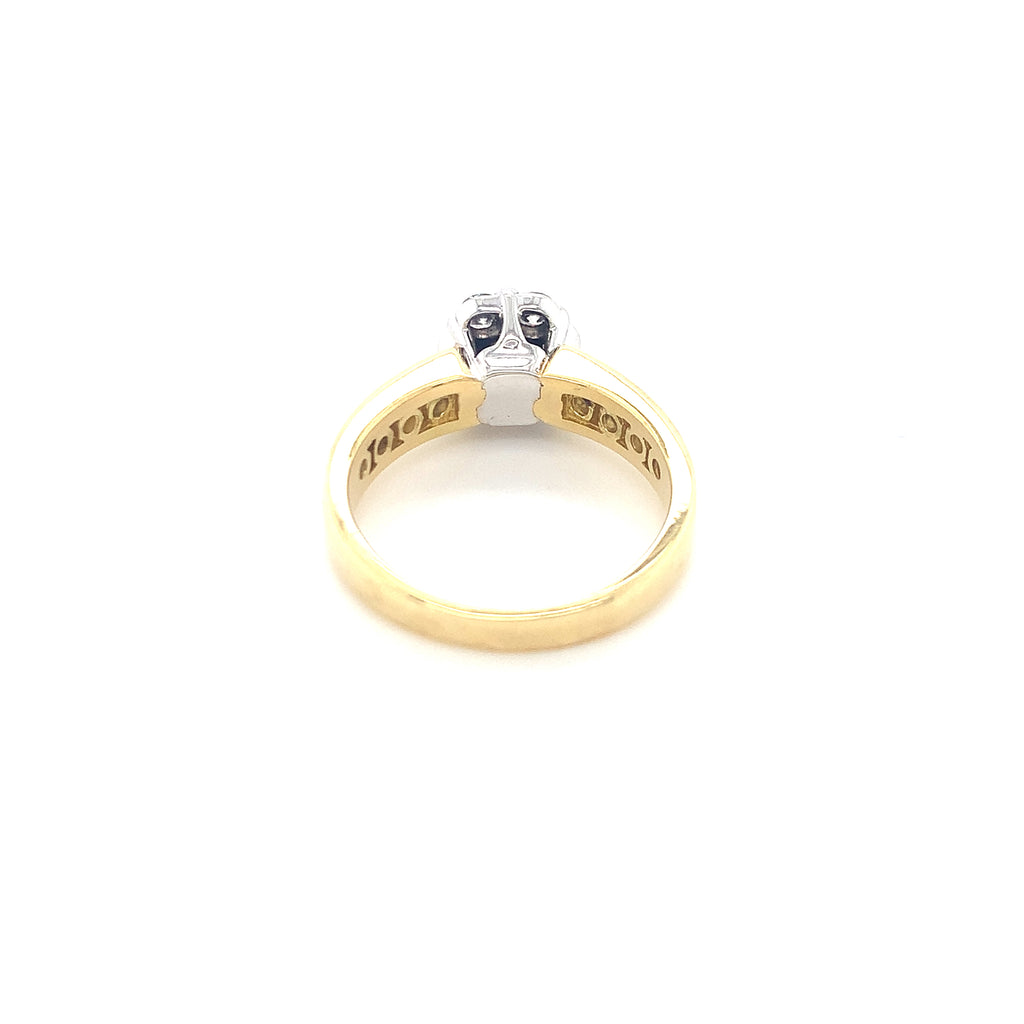 Eva Diamond Flower Ring