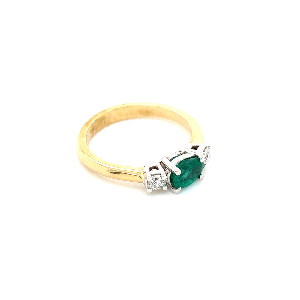 Eleanor Emerald Ring