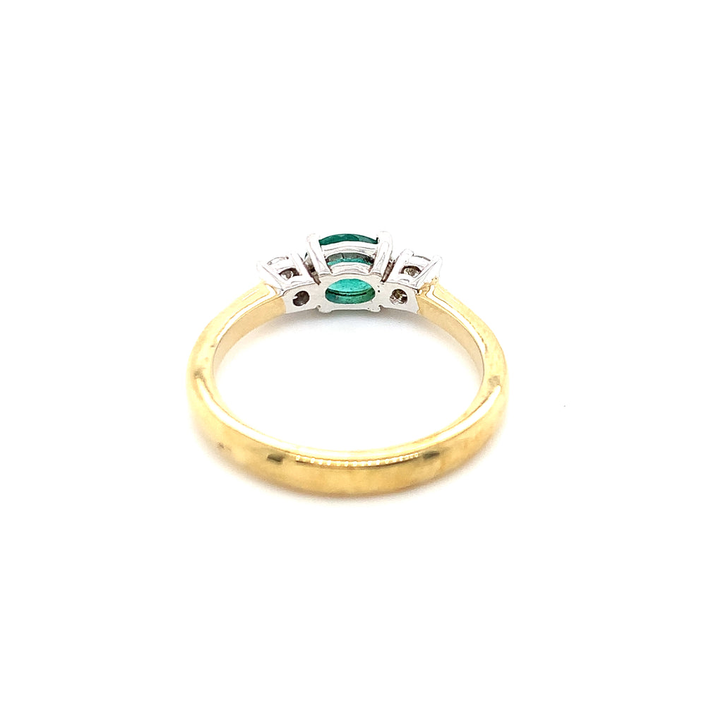 Eleanor Emerald Ring