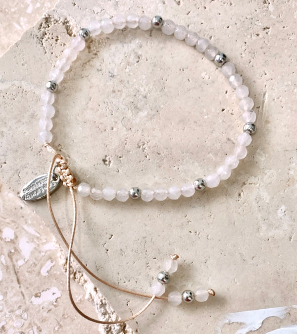 Riviera Bracelet - Milk Silver