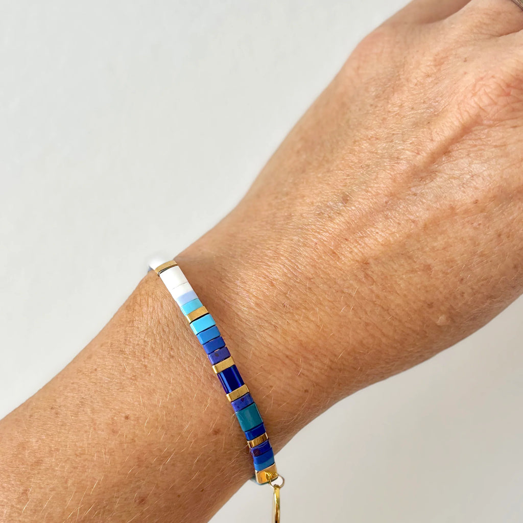 Ibiza Bracelet - Ombré Blues