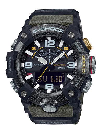 G-Shock Mudmaster Black/Green Resin Band Watch
