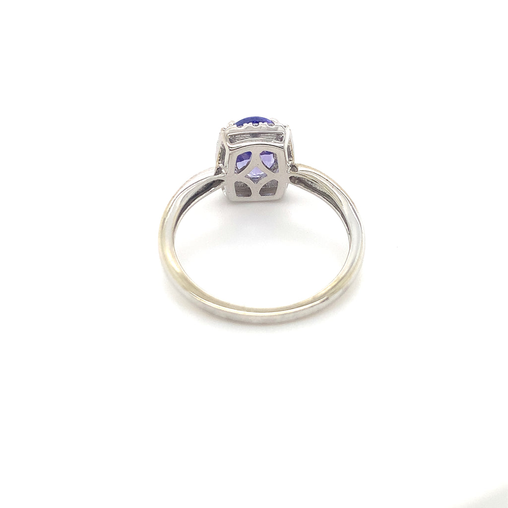 Natalie Tanzanite White Gold Ring