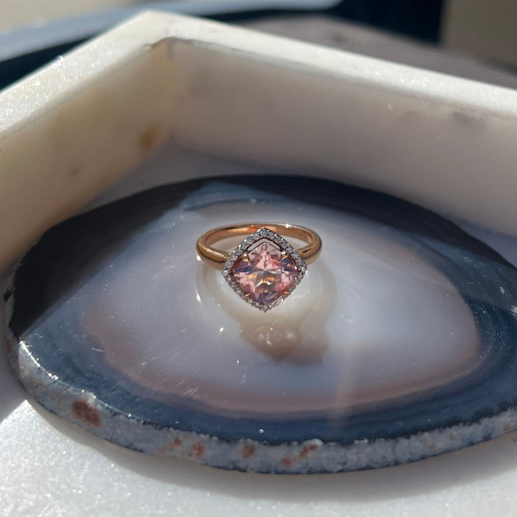 Capri Morganite Ring