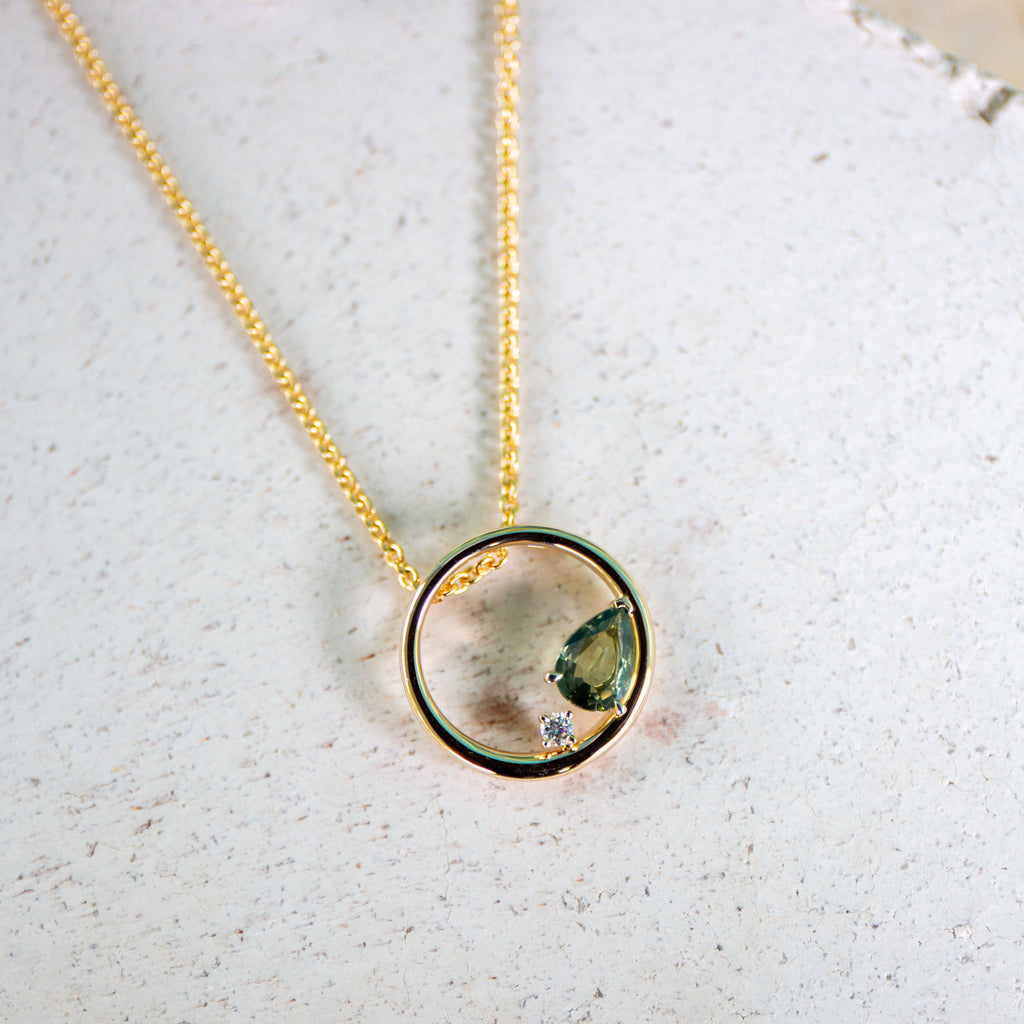 Aura Sapphire Necklace
