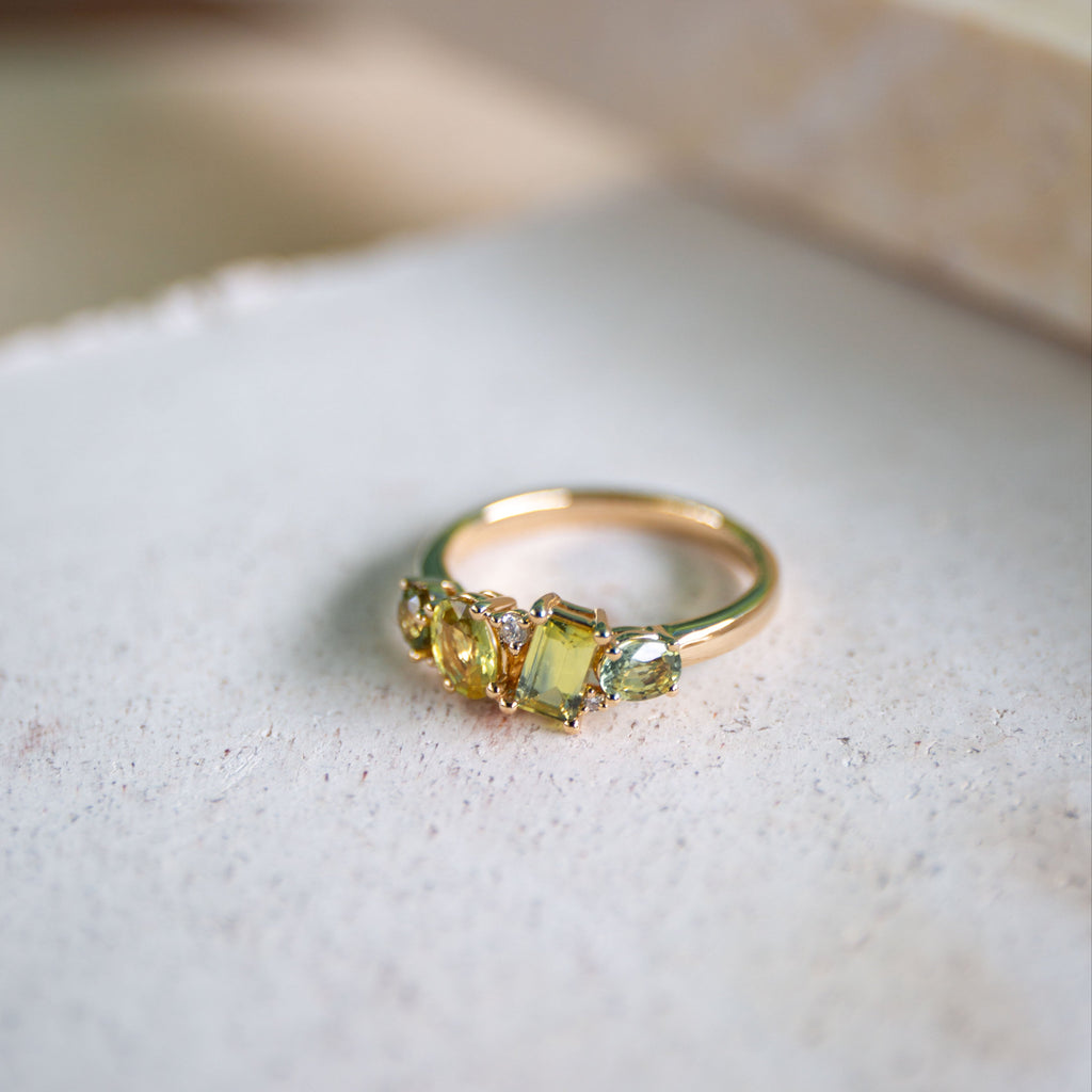Cecilia Yellow Sapphire Ring