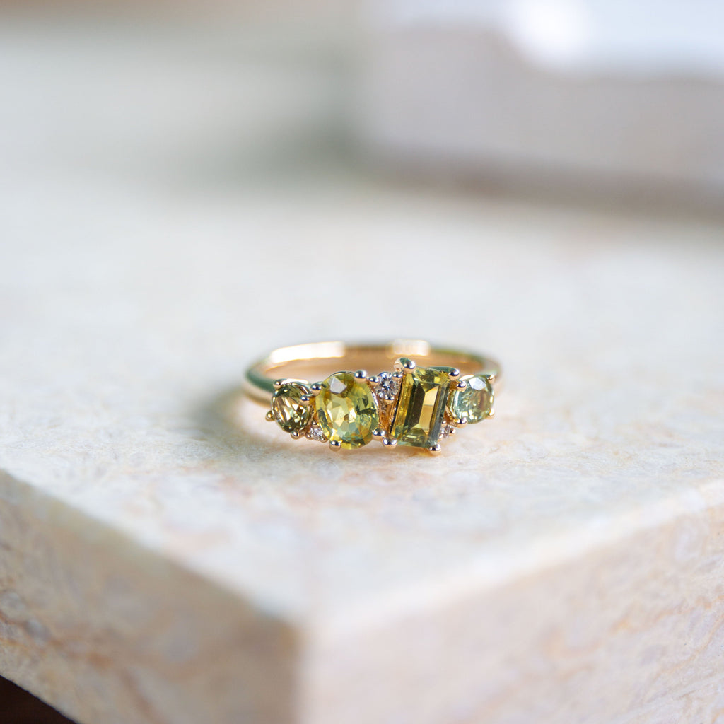 Cecilia Yellow Sapphire Ring