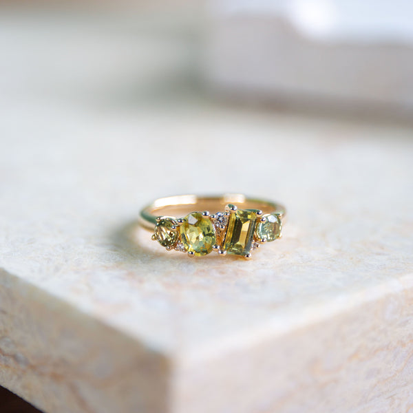 Cecilia Yellow Sapphire Ring