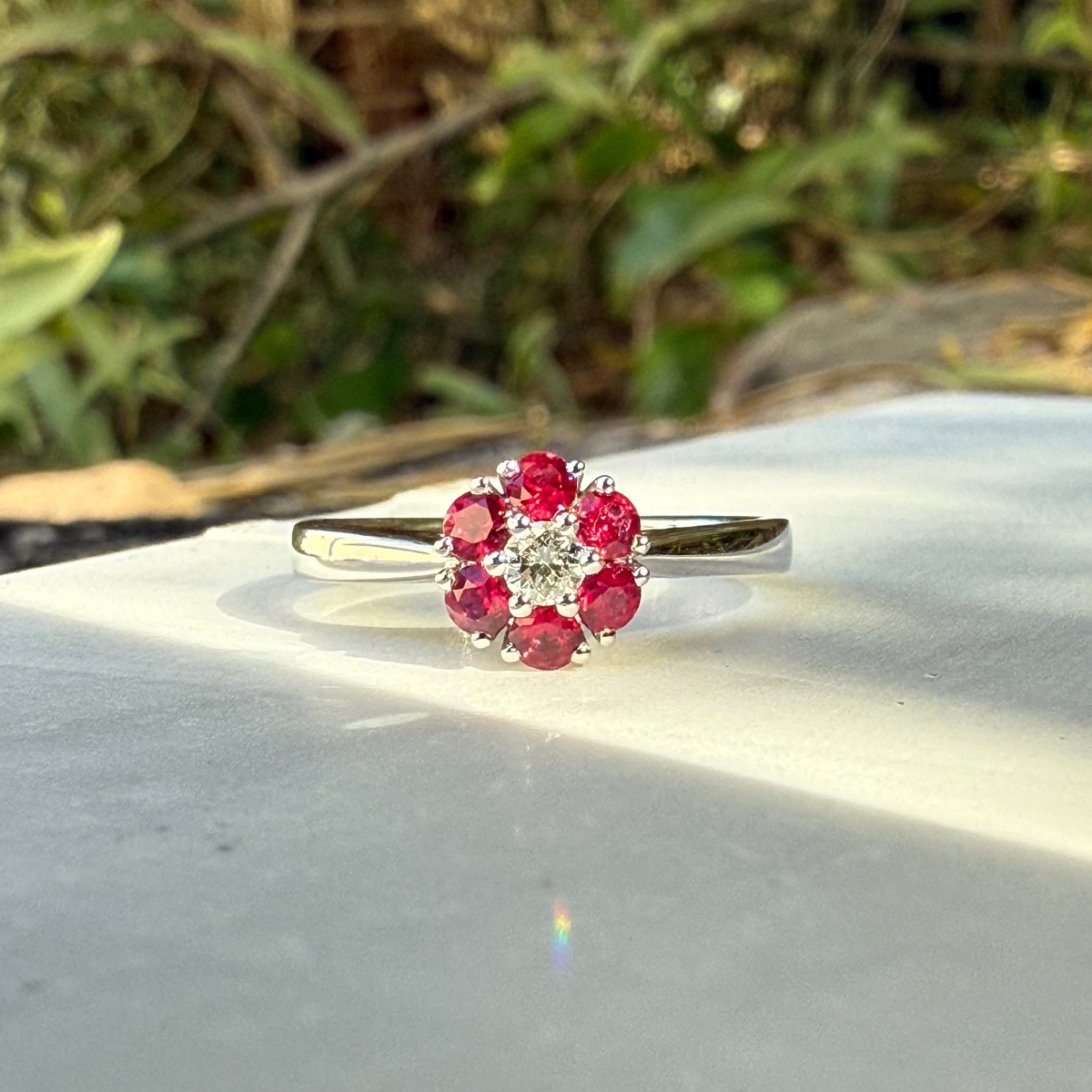 Carly Ruby Ring – Forever Jewellery Online