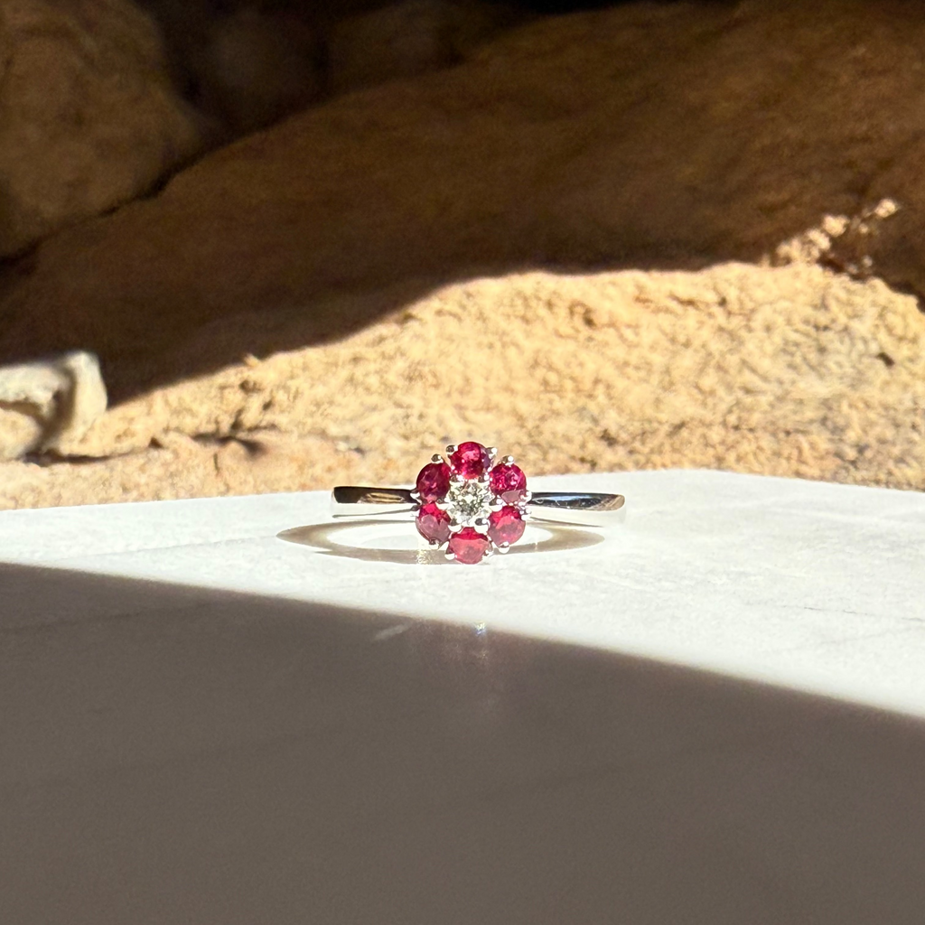 Carly Ruby Ring