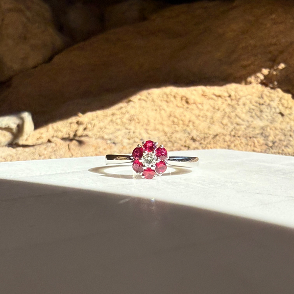 Carly Ruby Ring