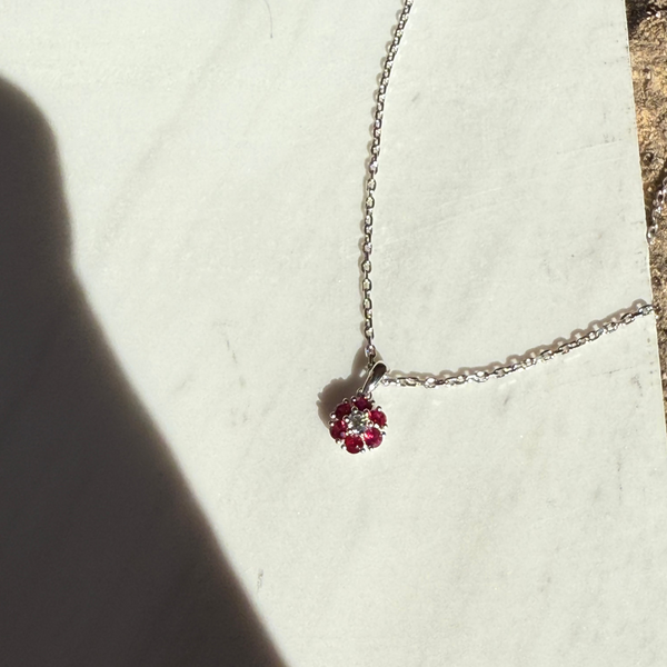 Carly Ruby Pendant