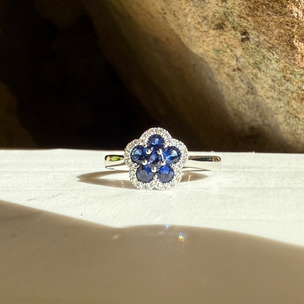 Jasmine Sapphire Ring