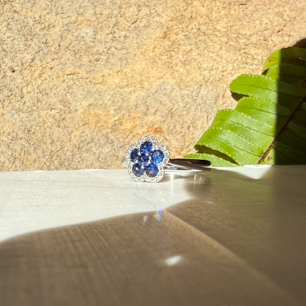 Jasmine Sapphire Ring