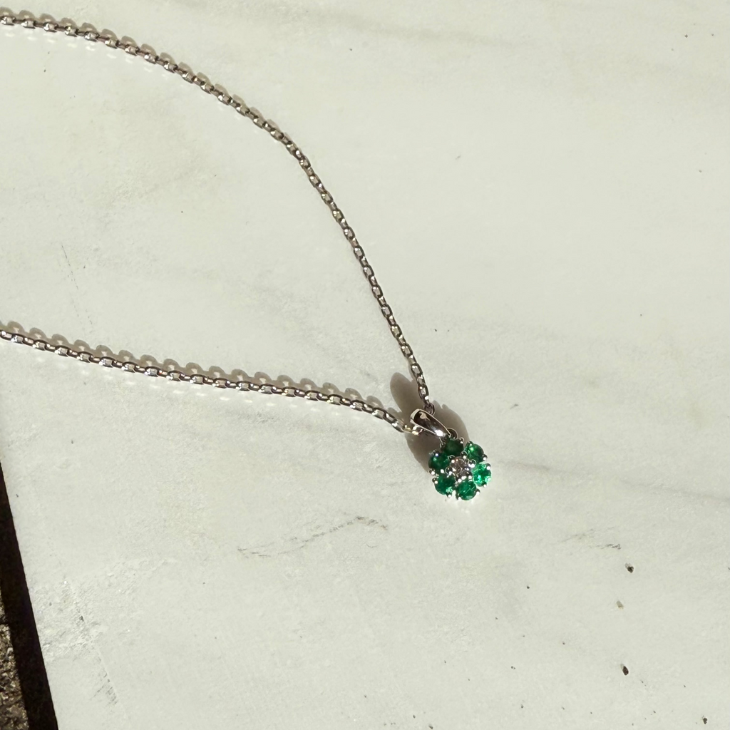 Hailey Emerald Pendant