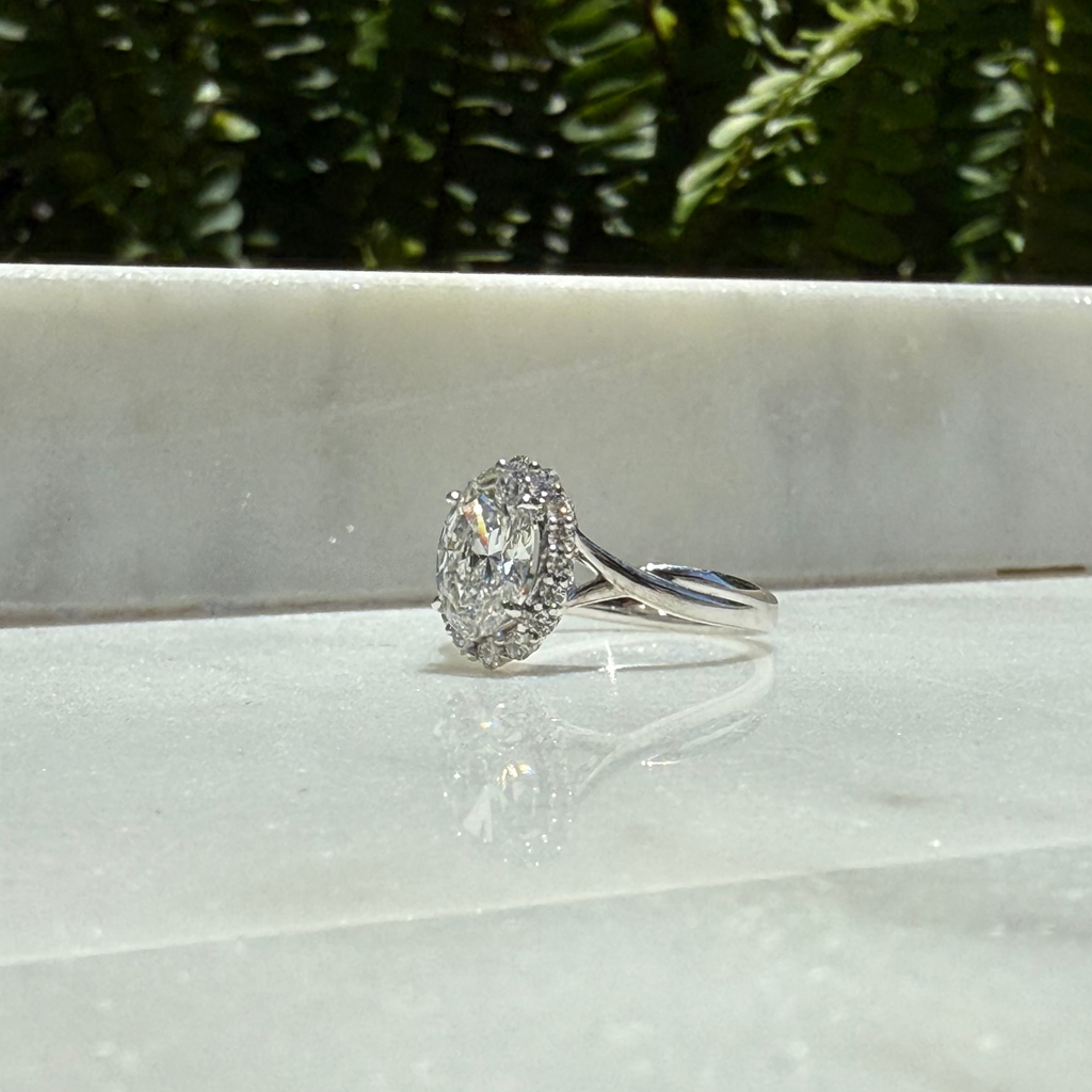 Amelia Lab Diamond Ring