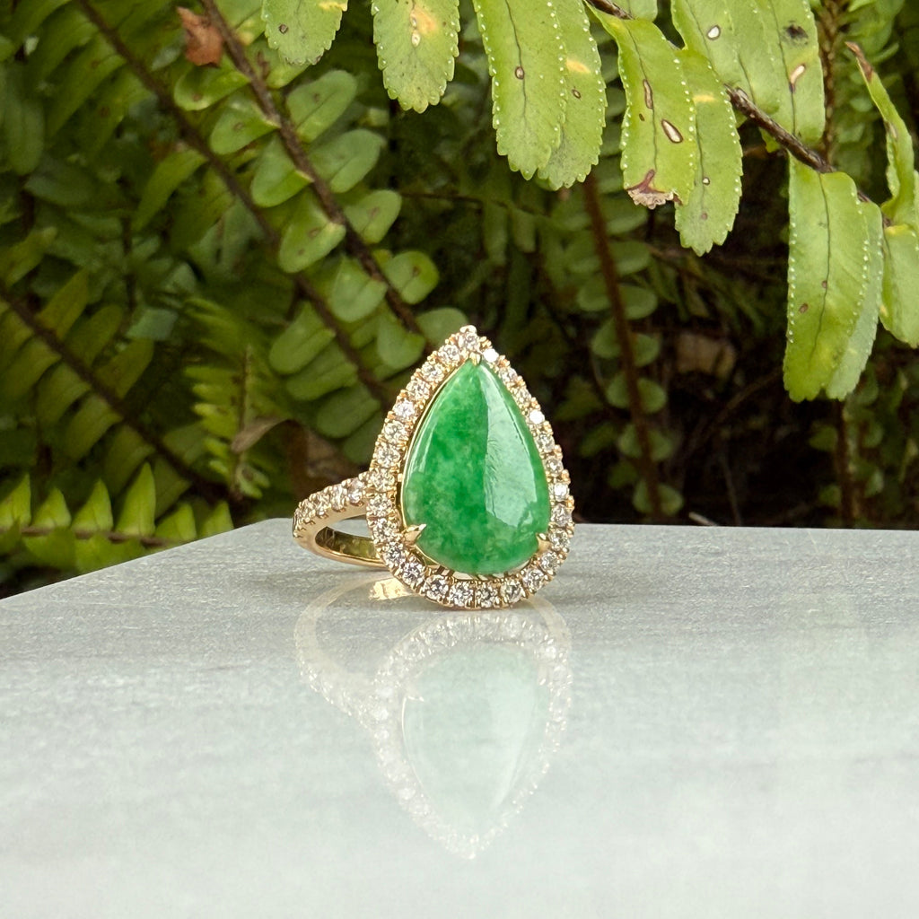 Tearlight Jade Ring