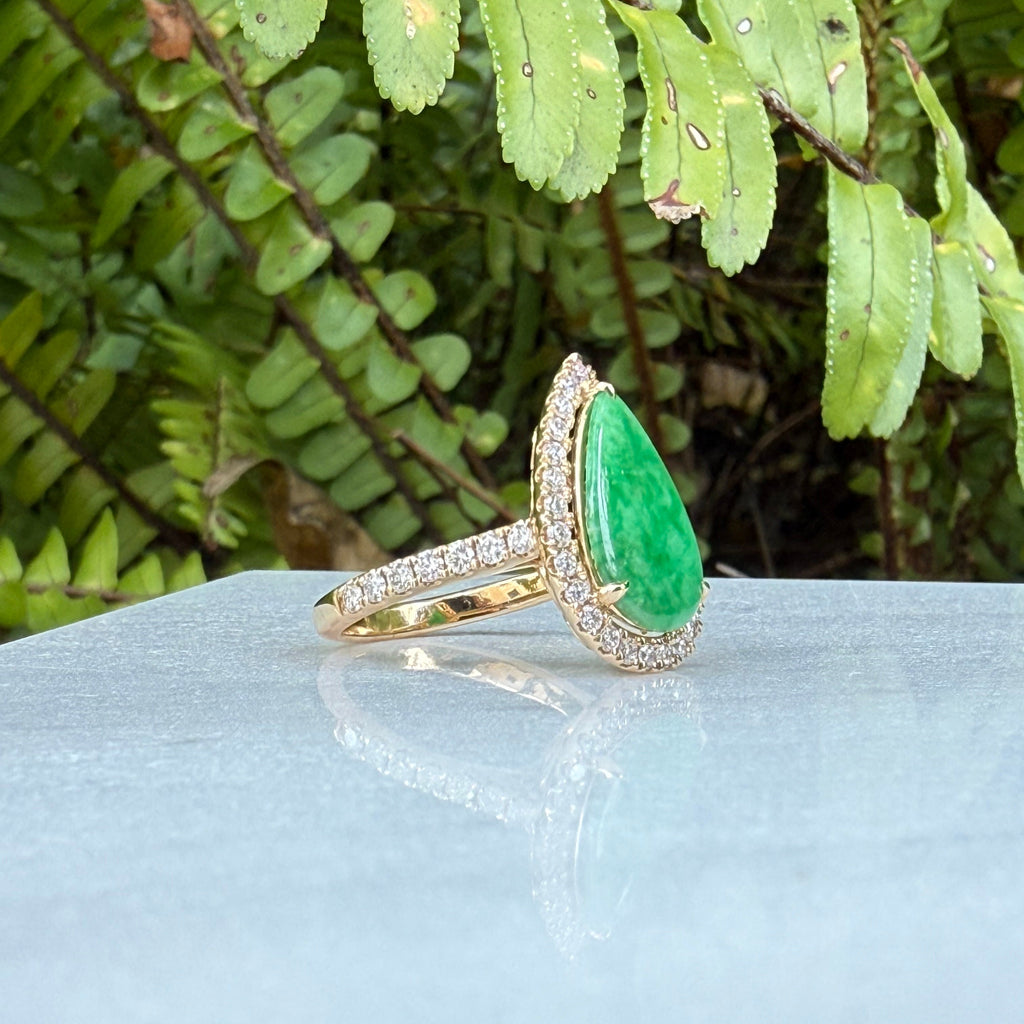 Tearlight Jade Ring