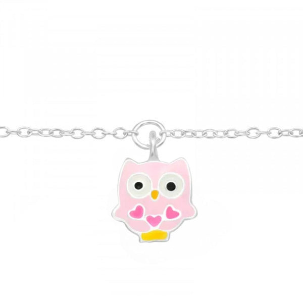 Owl Silver Bracelet