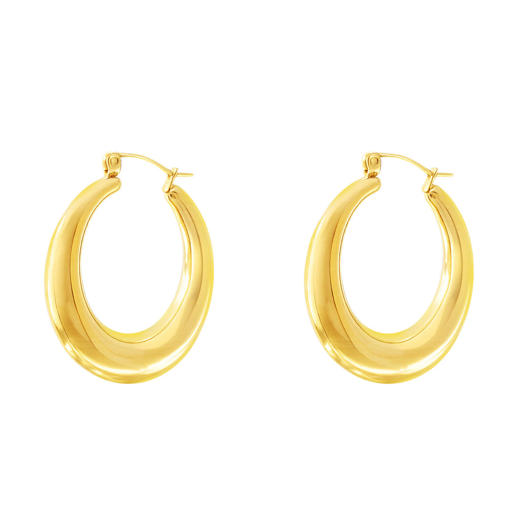 Stainless Steel Hoop Earring