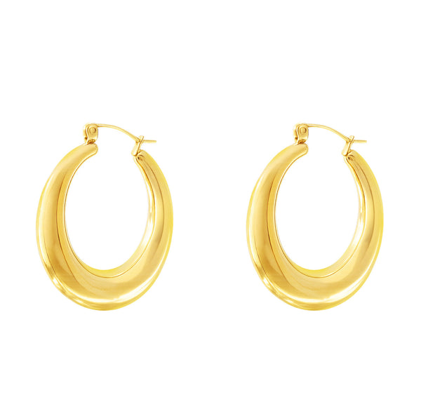 Stainless Steel Hoop Earring