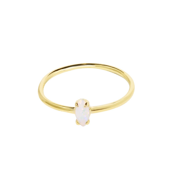 Ring - Marquee White Opalite