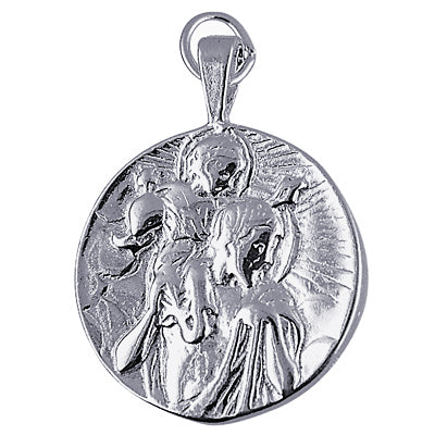 S/S Italian - St Christopher Pendant