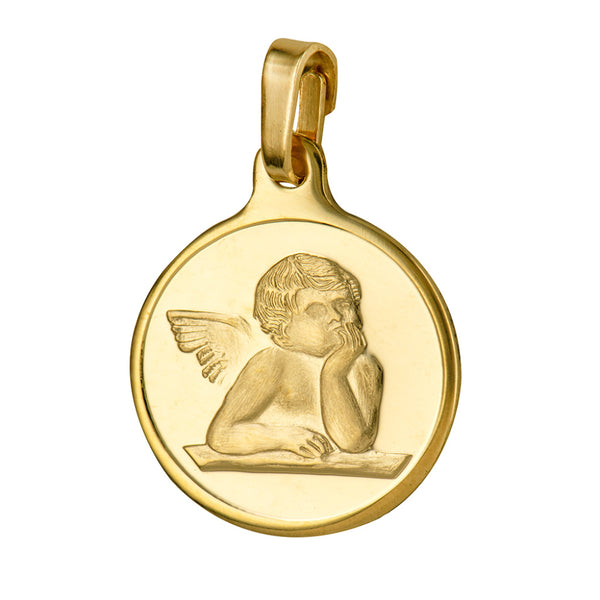 Guardian Angel 9ct Pendant