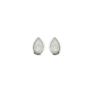Earring - Opalite Teardrop Studs