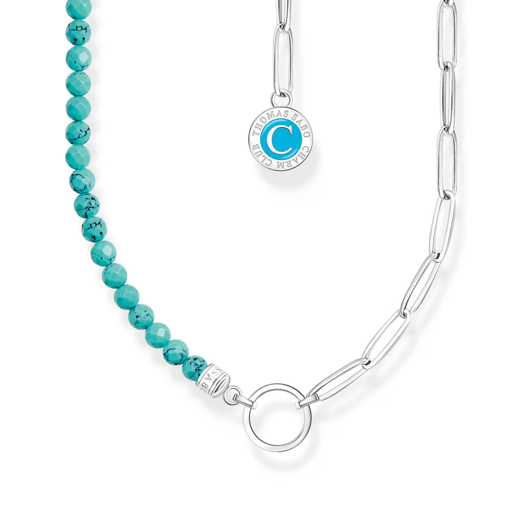 Charmista Chain Turquoise Necklace