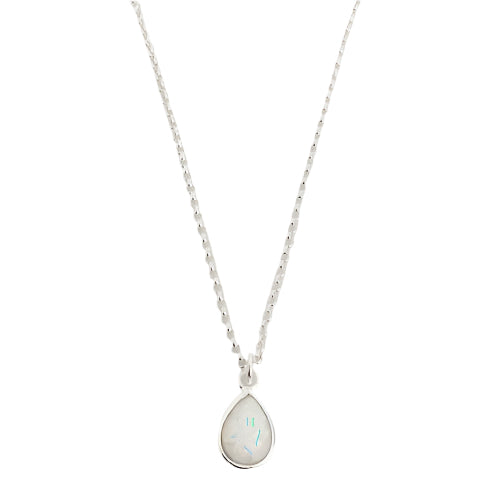 Necklace - Teardrop Opalite - 2 colours