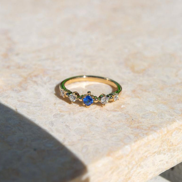 Cynthia Sapphire Ring