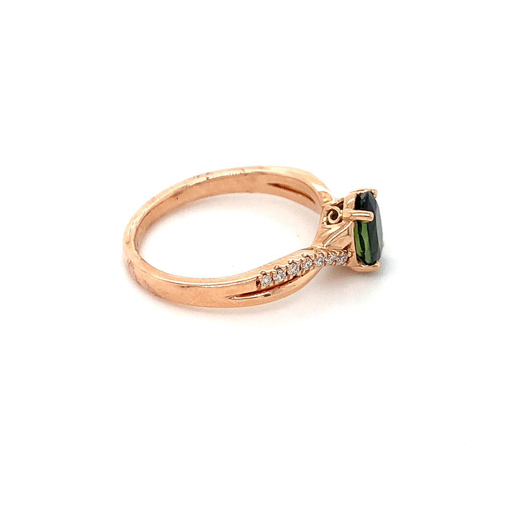Tilly Blue Sapphire Infinity Band Ring