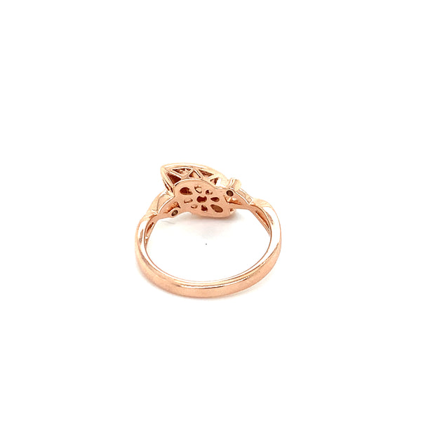 Angela Twist Vine Opal Rosegold Ring