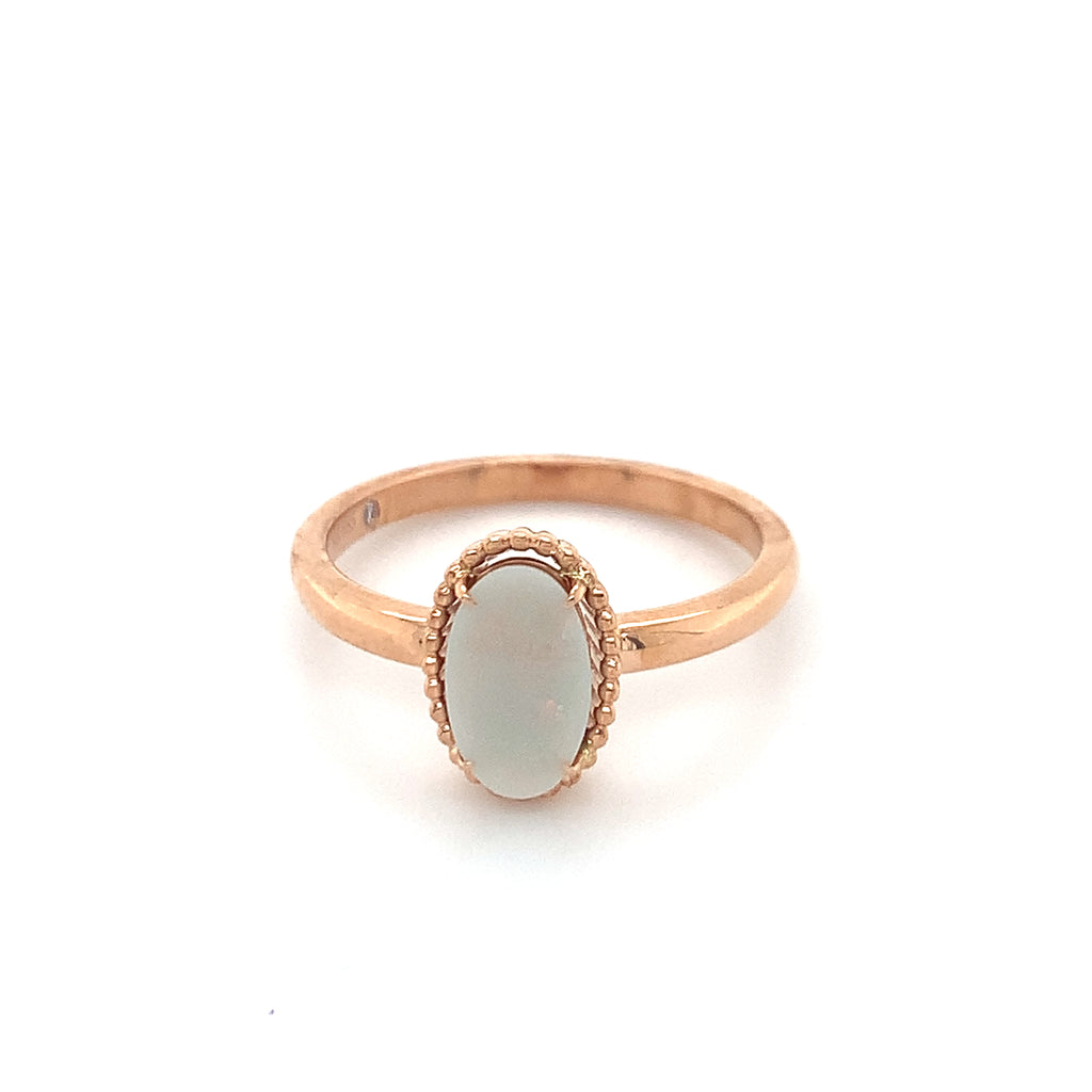Nora Opal Rosegold Ring