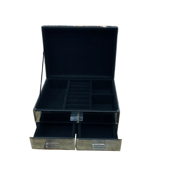 Aqua Elegance Jumble Jewellery Box
