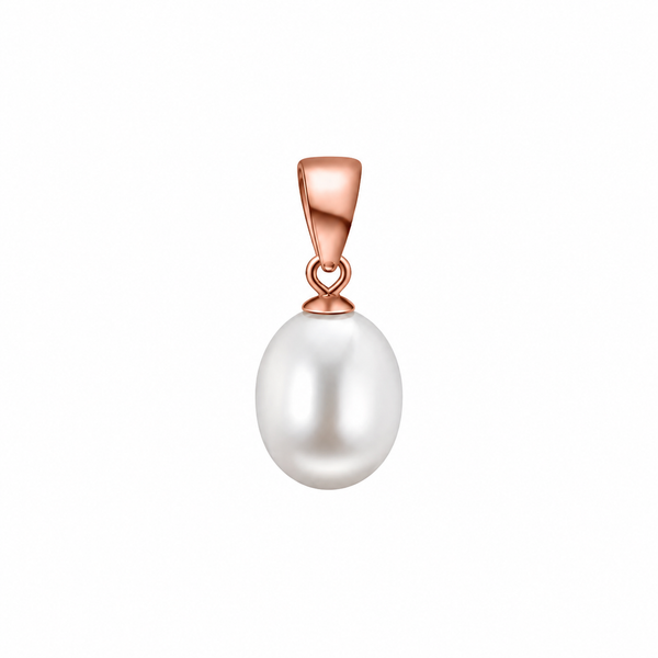 9ct RG White Drop FreshWater Pendant (chain not included)