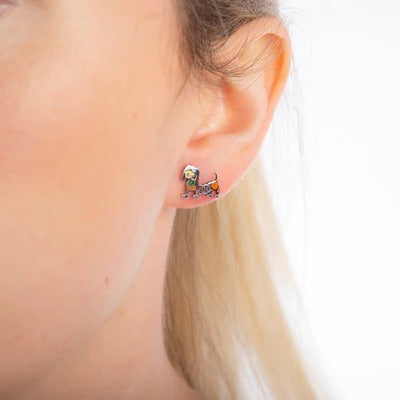 Toy Story - Slinky Dog - Necklace & Earring