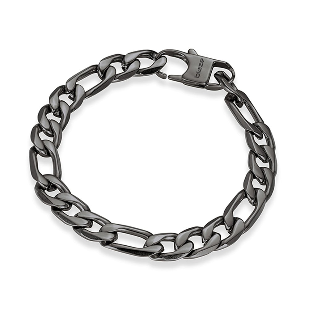 Men Bracelet -  Stainless Steel 10mm Curb Link