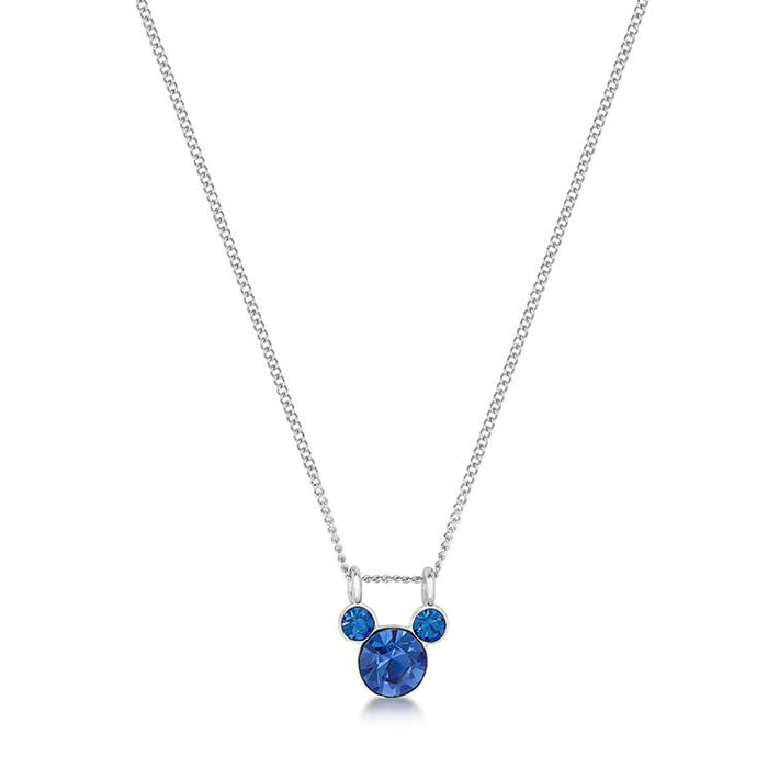 Disney swarovski birthstone online necklace