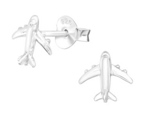 Kids Airplane stud earrings